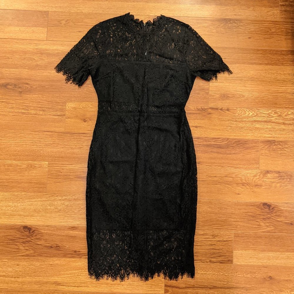 Black Lace Dress